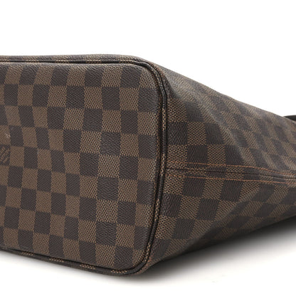 Louis Vuitton Damier Ebene Neverfull MM Bag