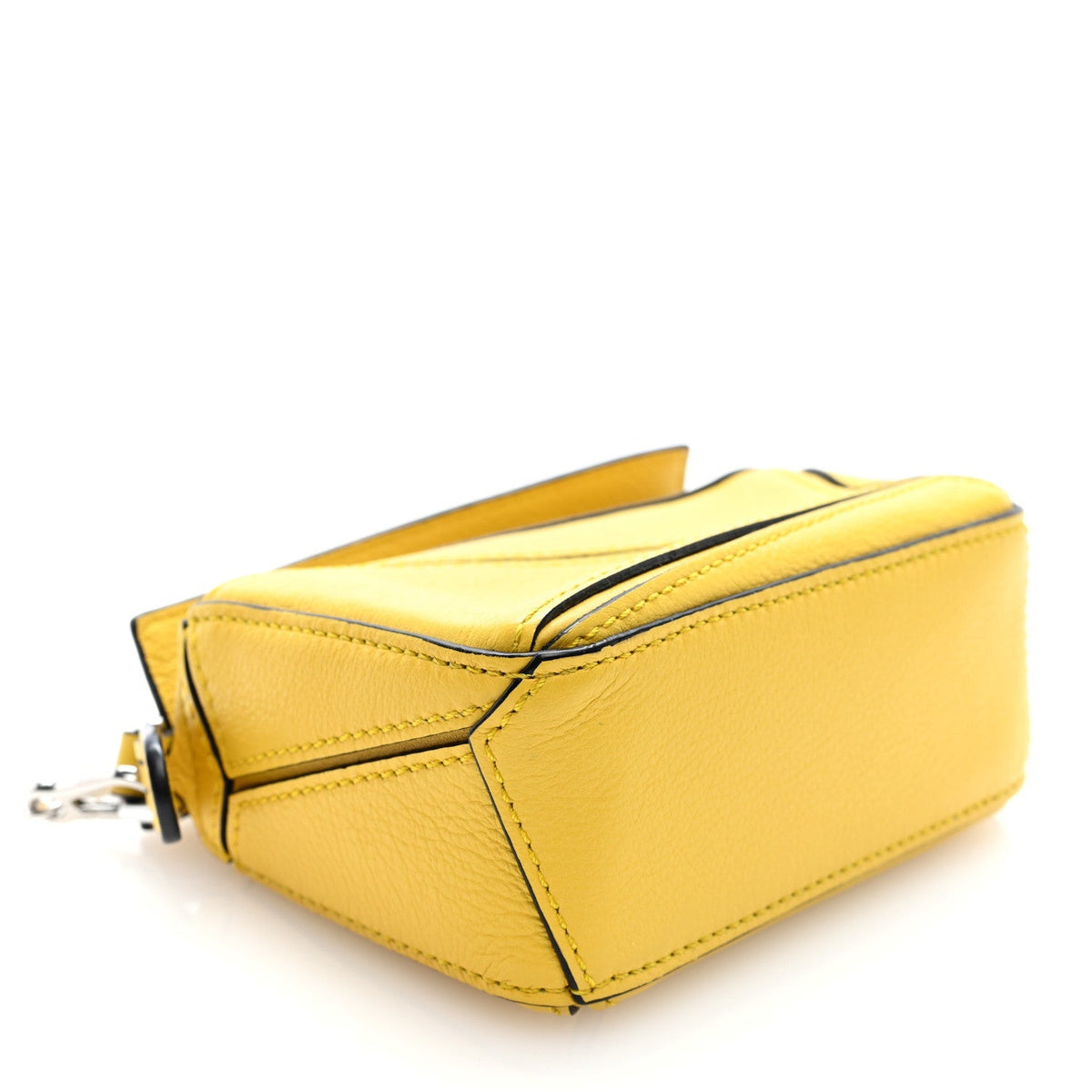 Loewe Calfskin Nano Puzzle Bag Yellow
