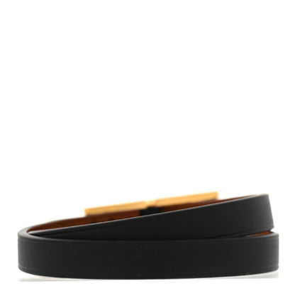 Hermes Chamonix Tadelakt Behapi Double Tour Bracelet T2