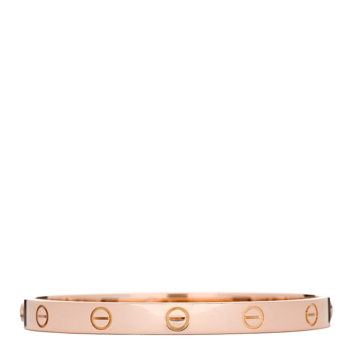 Cartier 18K Pink Gold LOVE Bracelet 17