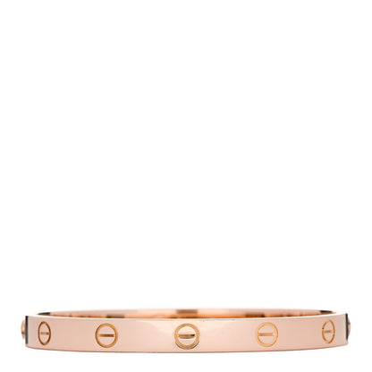 Cartier 18K Pink Gold LOVE Bracelet 17