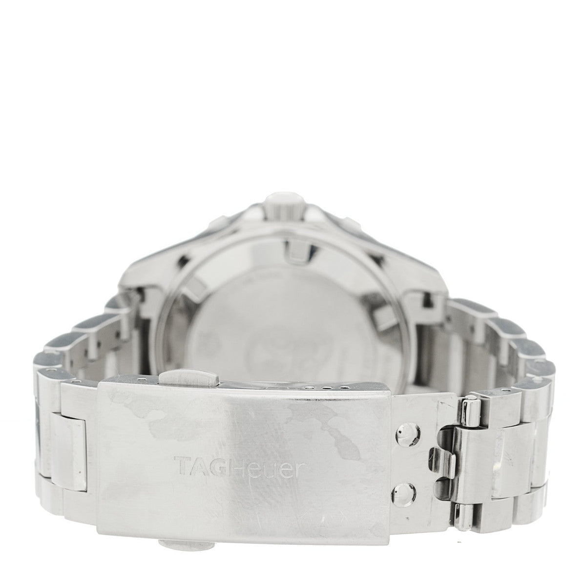 Tag Heuer Stainless Steel Mother of Pearl Aquaracer Watch WBD131C