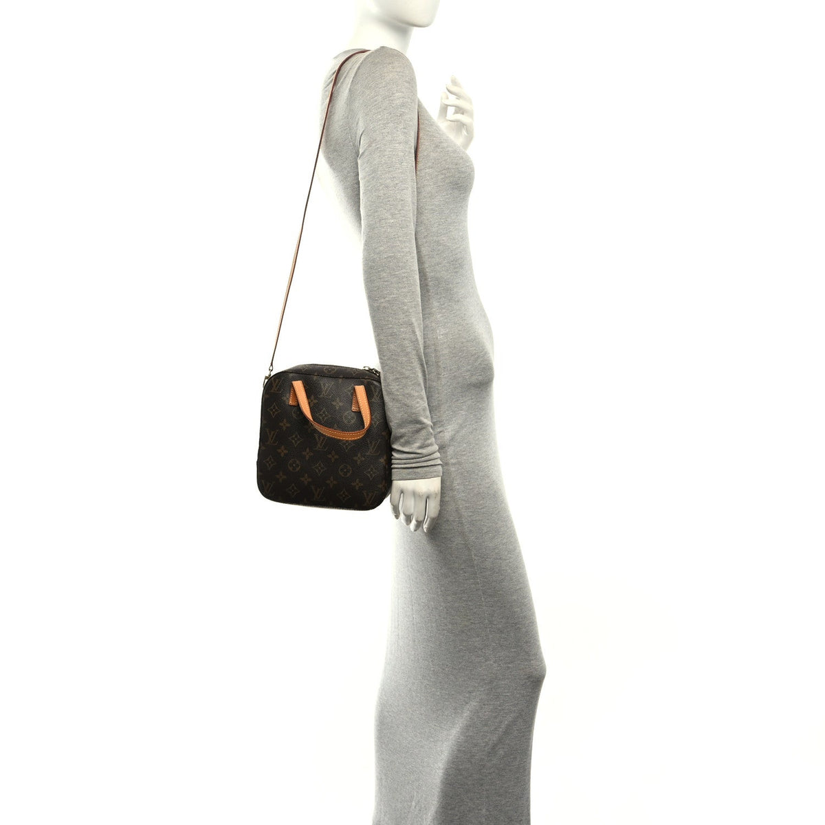 Louis Vuitton Monogram Spontini Bag Brown