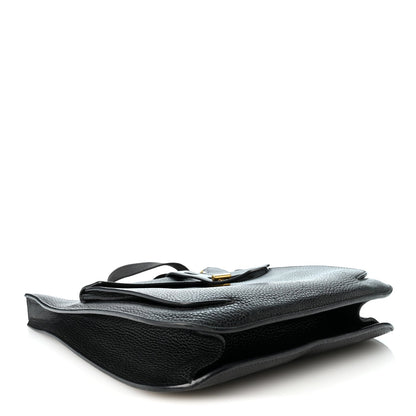 Tom Ford Grained Calfskin Rialto Crossbody Black