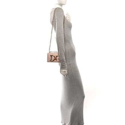 Dolce & Gabbana Nappa DG Girls Phone Shoulder Bag Cipria