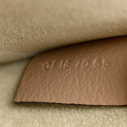 Chloe Calfskin Suede Small Nile Bracelet Bag Biscotti Beige