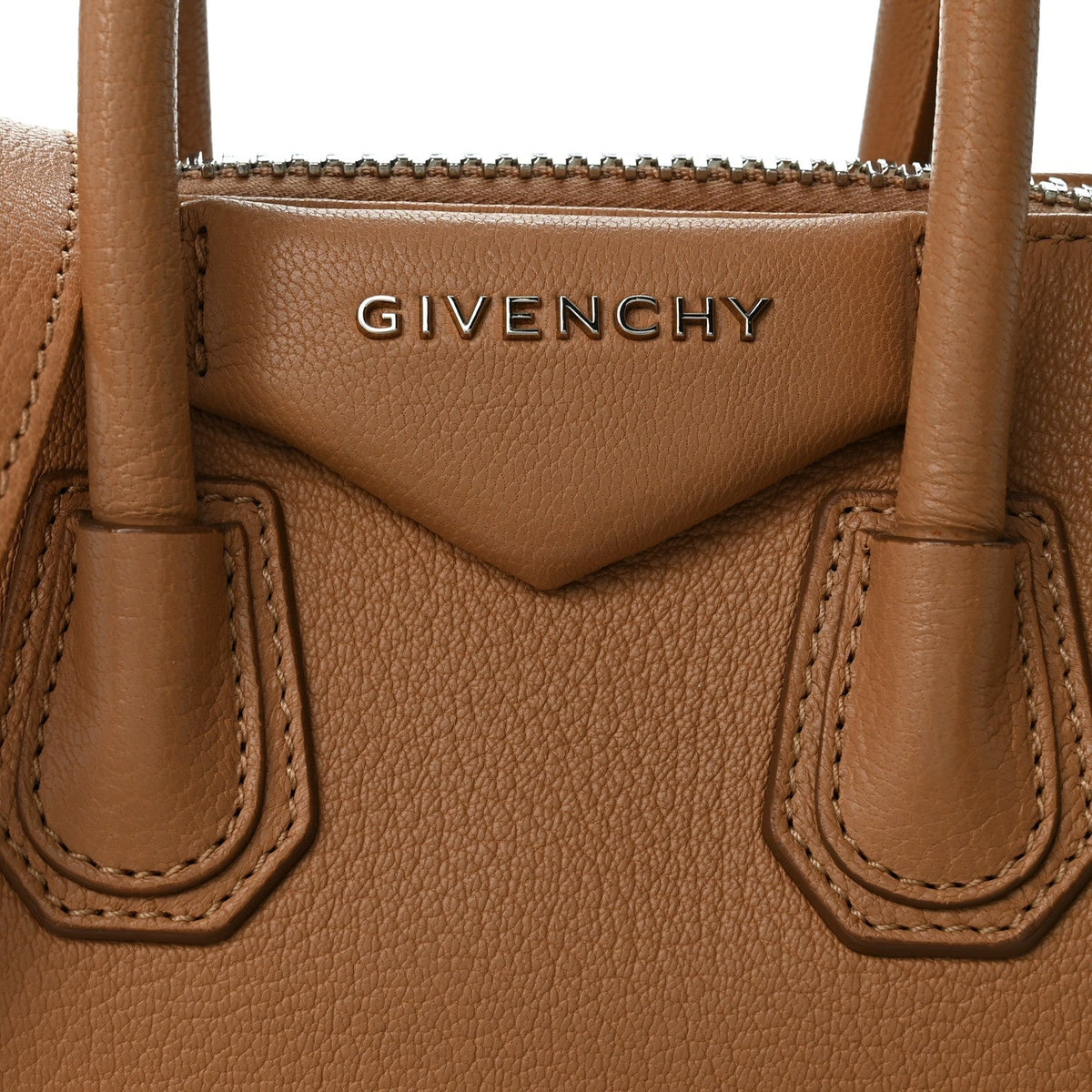 Givenchy Sugar Goatskin Mini Antigona Medium Beige