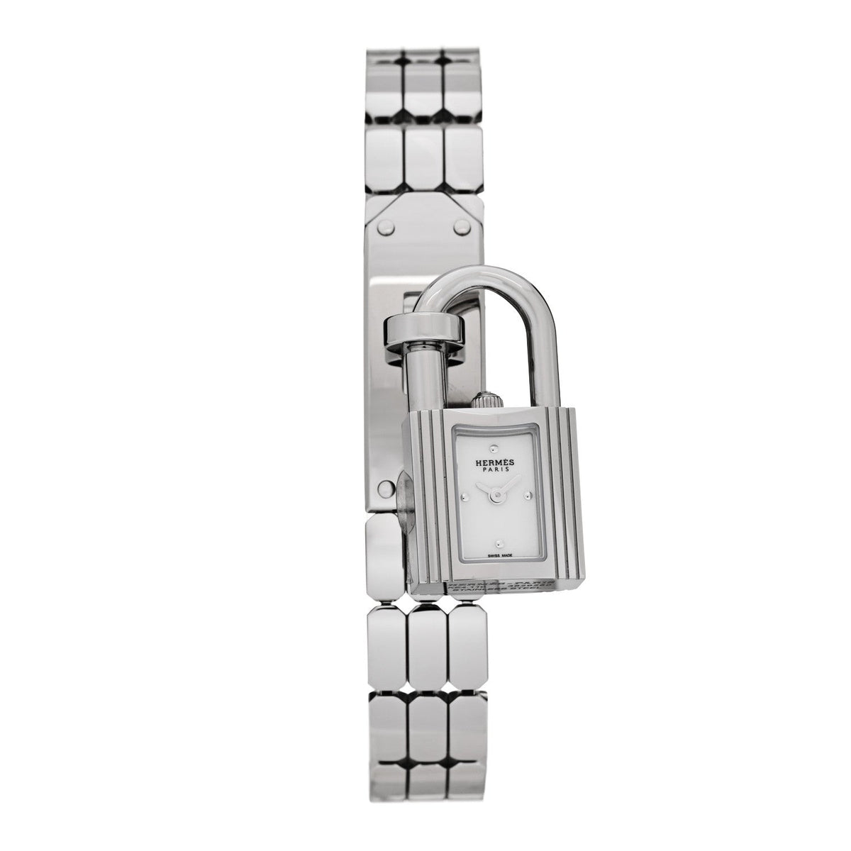 Hermes Stainless Steel 16mm Kelly Quartz Watch
