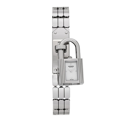 Hermes Stainless Steel 16mm Kelly Quartz Watch