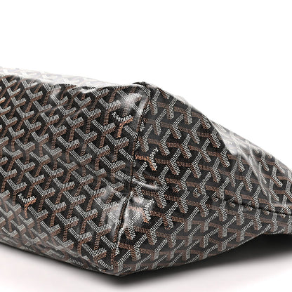 Goyard Goyardine Saint Louis GM Tote Bag Black