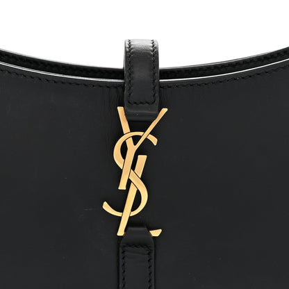 Saint Laurent Smooth Calfskin Le 5 A 7 Mini Hobo Black