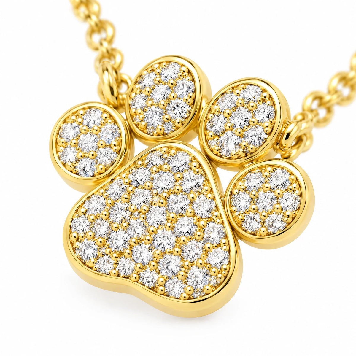 Bella 18K Gold Plated 925 Sterling Silver Cubic Zirconia Necklace