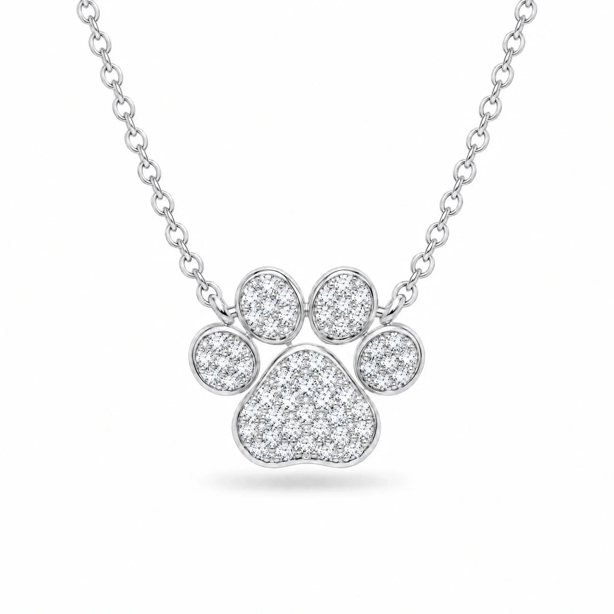 Bella 18K Gold Plated 925 Sterling Silver Cubic Zirconia Necklace