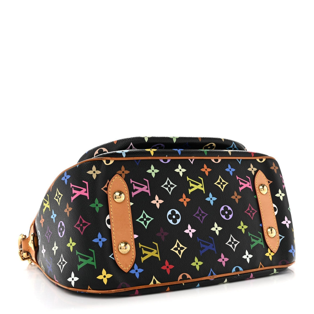 Louis Vuitton Monogram Multicolor Rita Shoulder Bag Black