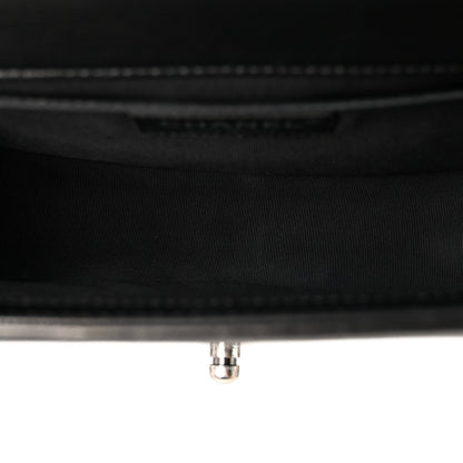 Chanel Calfskin Quilted Medium Boy Flap Black