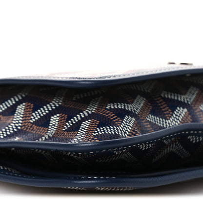 Goyard Goyardine Plumet Wallet Clutch Navy 1901295