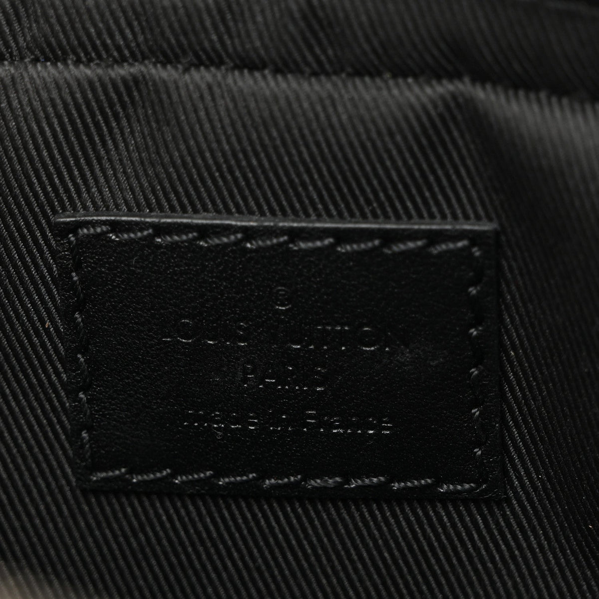 Louis Vuitton Monogram Eclipse Reverse Trio Messenger Bag Black