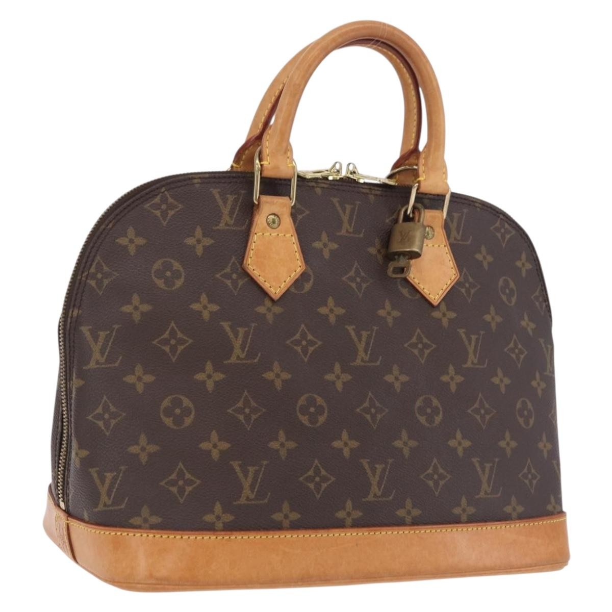 Alma Handbag Monogram Canvas MM