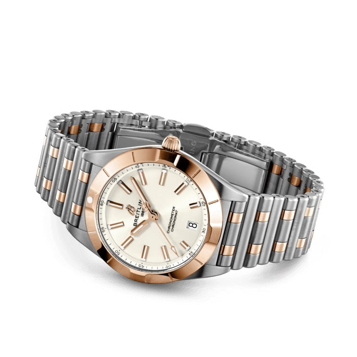 BT Chronomat 32 Stainless Steel & 18k Red Gold Ref# U77310101A1U1