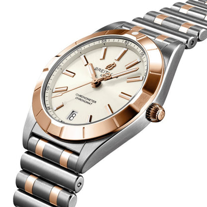BT Chronomat 32 Stainless Steel & 18k Red Gold Ref# U77310101A1U1