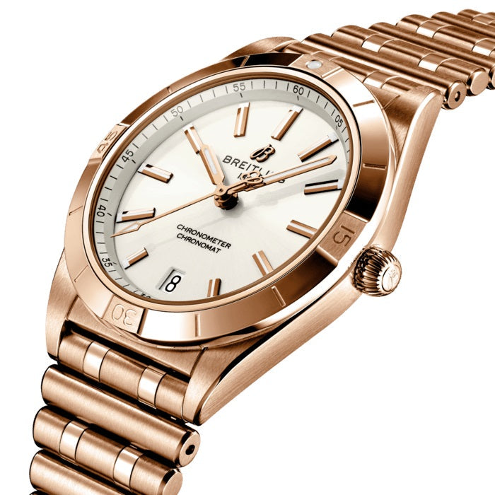 BT Chronomat Automatic 36 18k Red Gold Ref# R10380101A1R1