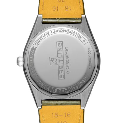 BT Chronomat Automatic 36 South Sea, Stainless Steel, Diamonds and Gem, Ref# A10380611L1P1, Unworn 2024