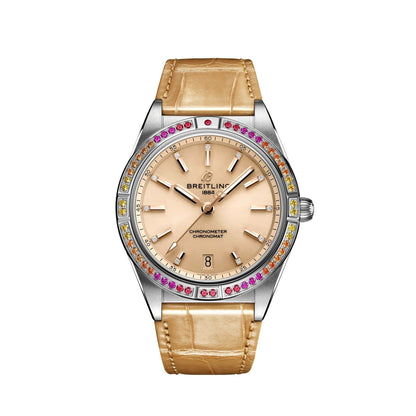 BT Chronomat Automatic 36 South SEA Stainless Steel (Gem-set) Ref# A10380611A1P1