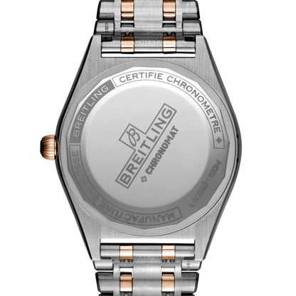 BT Chronomat Automatic 36 Stainless Steel & 18k Red Gold (Gem-set) Ref# U10380591A2U1