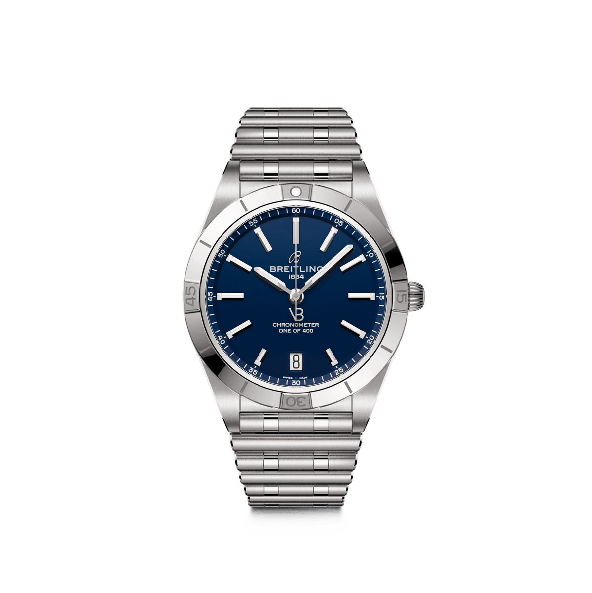 BT Chronomat Automatic 36 Victoria Beckham, Stainless steel, Ref# A103801A1C1A1, Unworn 2024