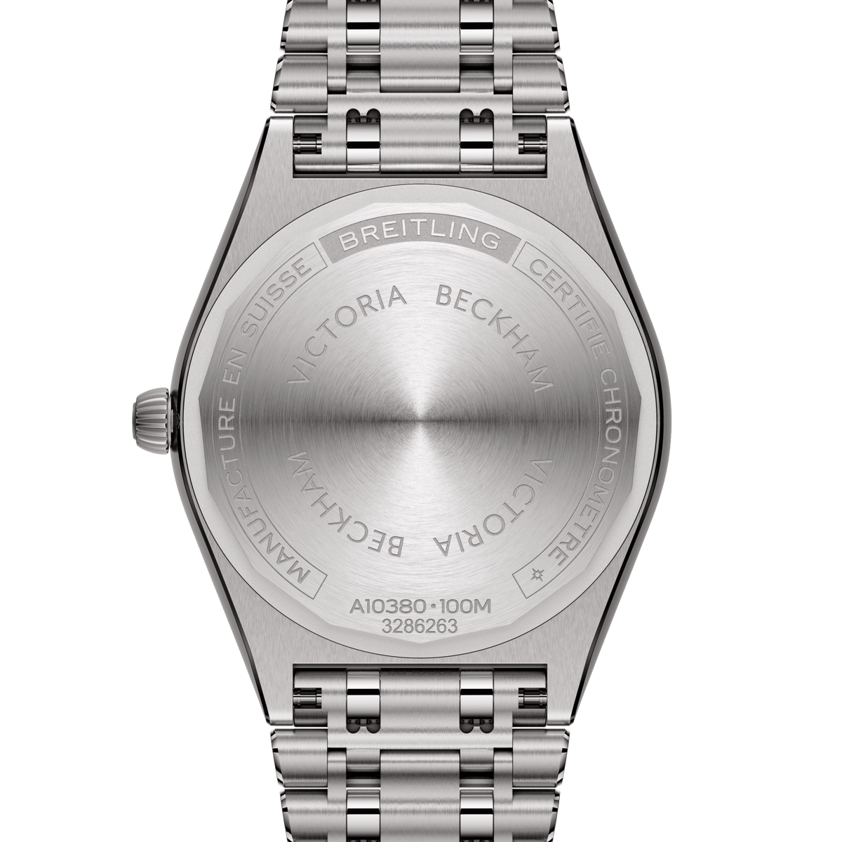 BT Chronomat Automatic 36 Victoria Beckham, Stainless steel, Ref# A103801A1C1A1, Unworn 2024