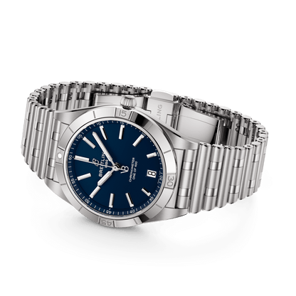 BT Chronomat Automatic 36 Victoria Beckham, Stainless steel, Ref# A103801A1C1A1, Unworn 2024