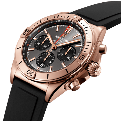 BT Chronomat B01 42, 18k Red Gold, Ref# RB0134101B1S1, Unworn 2024