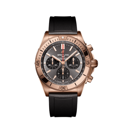 BT Chronomat B01 42, 18k Red Gold, Ref# RB0134101B1S1, Unworn 2024