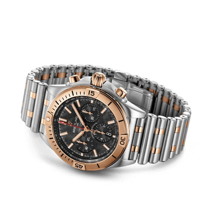 BT Chronomat B01 42 Stainless Steel & 18k Red Gold Ref# UB01341A1B1U1