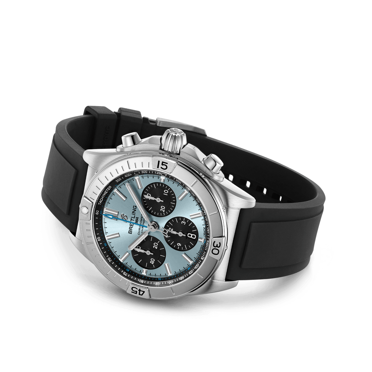 BT Chronomat B01 42, Stainless steel and Platinum, Ref# PB0134101C1S1, Unworn 2024