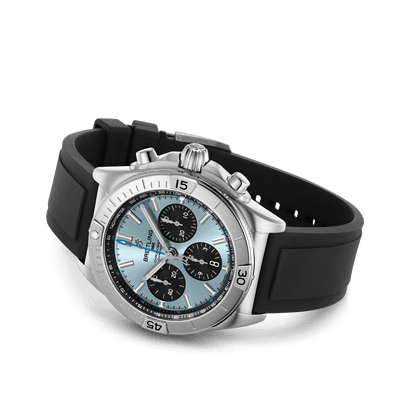 BT Chronomat B01 42, Stainless steel and Platinum, Ref# PB0134101C1S1, Unworn 2024