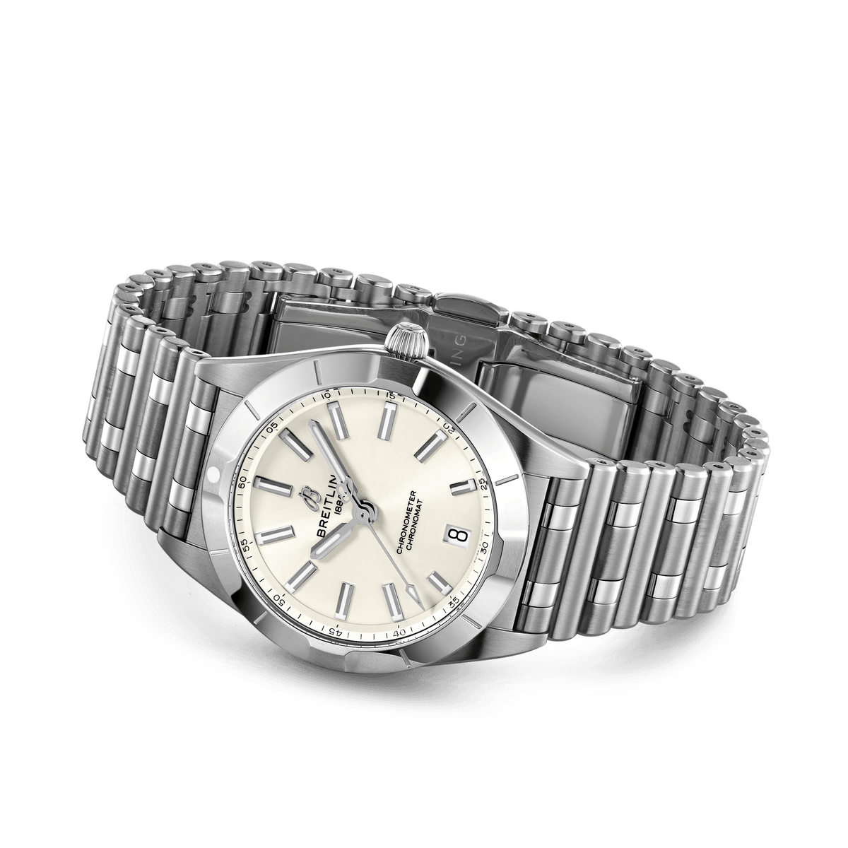 BT Chronomat Quartz 32 Ladies Watch, Ref# A77310101A2A1
