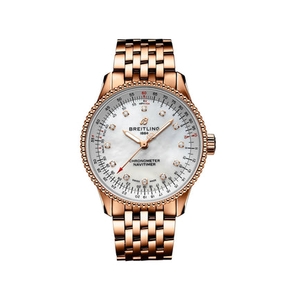 BT Navitimer Automatic 35 18k Red Gold Ref# R17395211A1R1