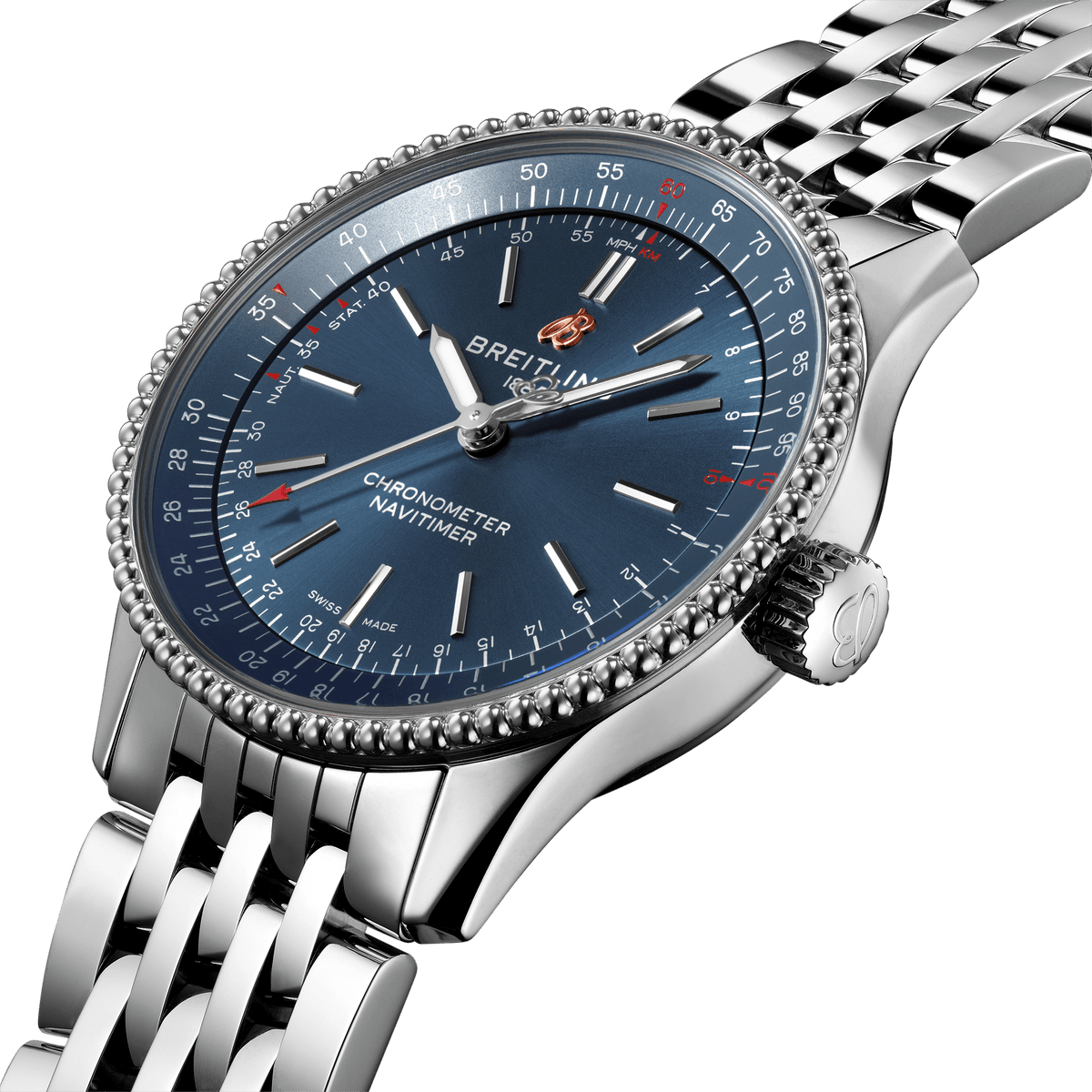 BT Navitimer Automatic 35 Ladies Watch, Ref# A17395161C1A1