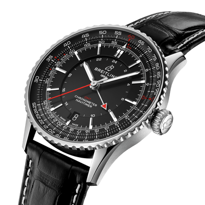 BT Navitimer Automatic GMT 41, Stainless Steel, Ref# A32310251B1P1, Unworn 2024