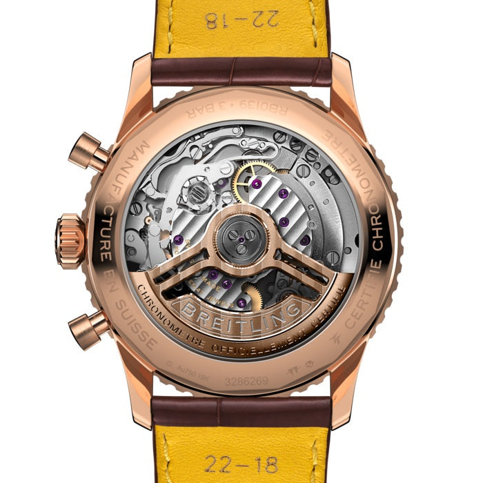 BT Navitimer B01 Chronograph 41 18k Red Gold Ref# RB0139211G1P1