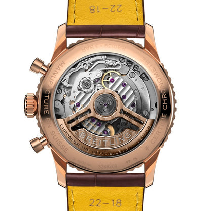 BT Navitimer B01 Chronograph 41 18k Red Gold Ref# RB0139211G1P1