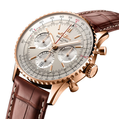 BT Navitimer B01 Chronograph 41 18k Red Gold Ref# RB0139211G1P1