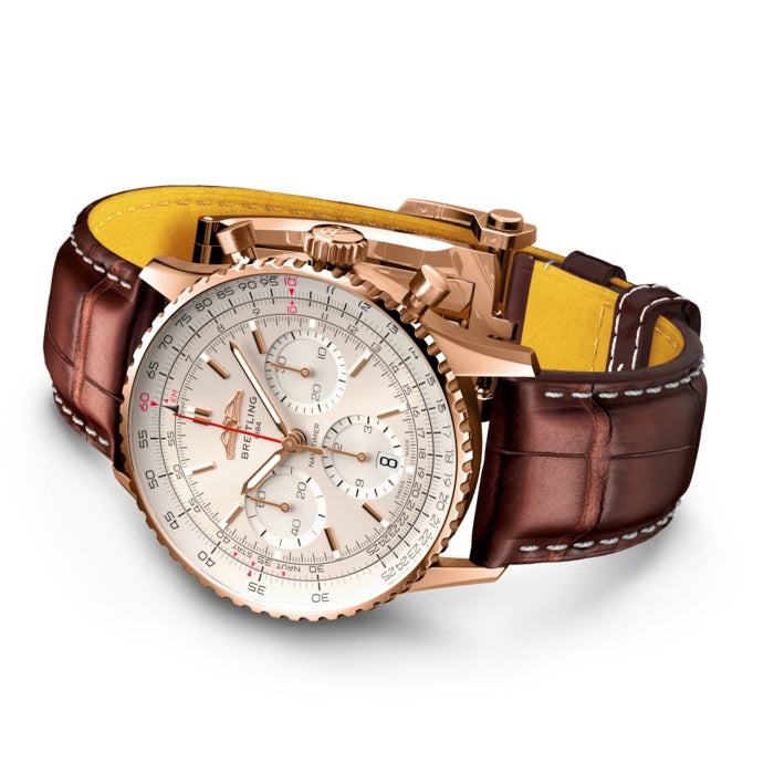 BT Navitimer B01 Chronograph 41 18k Red Gold Ref# RB0139211G1P1
