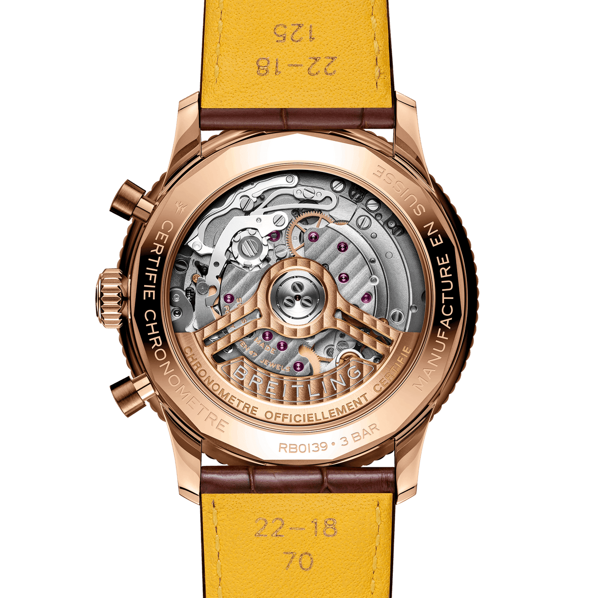 BT Navitimer B01 Chronograph 41, 18k Red Gold, Ref# RB0139631G1P1, Unworn 2024