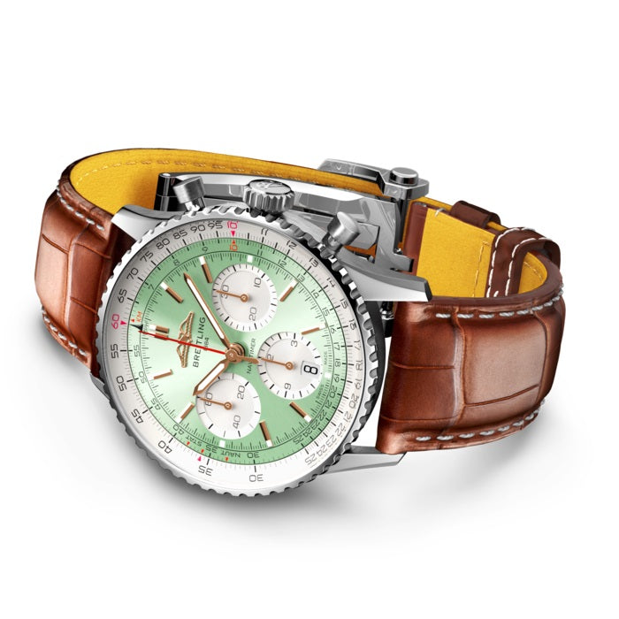 BT Navitimer B01 Chronograph 41 Stainless Steel Ref# AB0139211L1P1