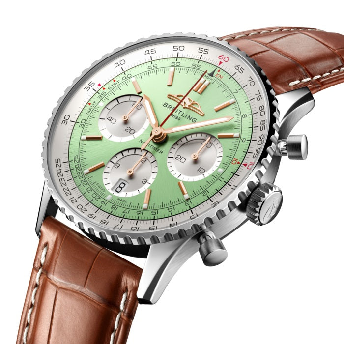 BT Navitimer B01 Chronograph 41 Stainless Steel Ref# AB0139211L1P1