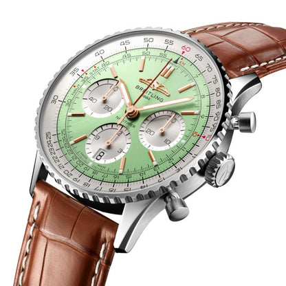 BT Navitimer B01 Chronograph 41 Stainless Steel Ref# AB0139211L1P1
