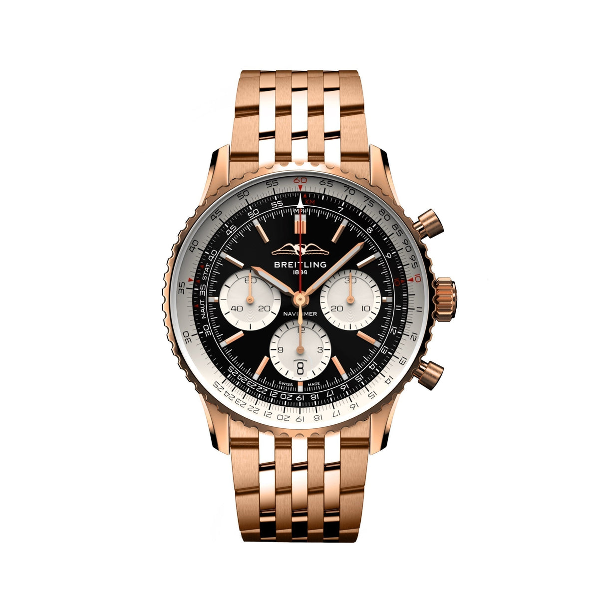 BT Navitimer B01 CHRONOGRAPH 43 Ref# RB0138211B1R1