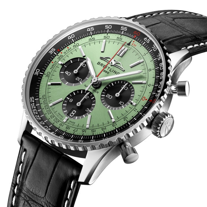 BT Navitimer B01 Chronograph 43 Stainless Steel Ref# AB0138241L1P1